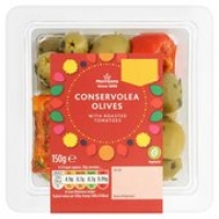 Morrisons  Morrisons Conserviola Olives With Roasted Tomatoes