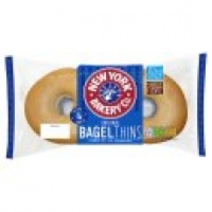 4 Pre-sliced Original Bagel Thins £0.80