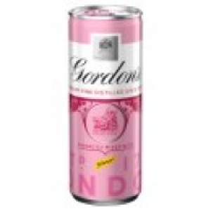 Premium Pink Distilled Gin & Tonic £1.87