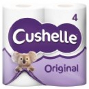 White Toilet Roll 4 Rolls £2.00