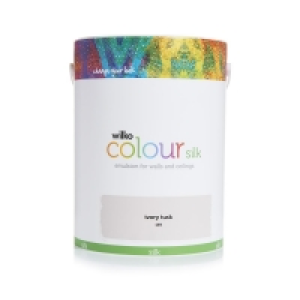 Wilko Silk Emulsion Paint Ivory Tusk 5L £16.00
