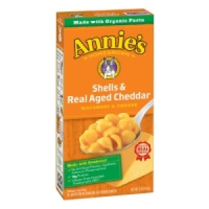 Annies Macaroni and Cheese Shells & Aged Cheddar Mac and Ch &pound;1.72