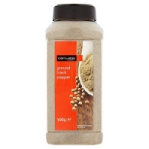 Chefs Larder Ground Black Pepper 500g