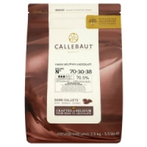 Barry Callebaut Callebaut Finest Belgian Chocolate Dark Callets 2.5kg
