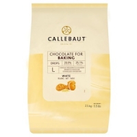 Makro Barry Callebaut Callebaut White Choc Drops 2.5kg