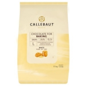 Barry Callebaut Callebaut White Choc Drops 2.5kg