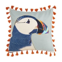 Debenhams  Abigail Ahern/EDITION - Multi-coloured puffin cushion