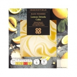 Cooperative Food  Co-op Irresistible Lemon Drizzle Cake