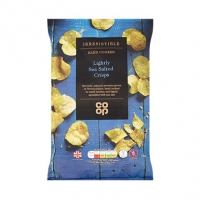 Cooperative Food  Co-op Irresistible Lightly Salted Crisps