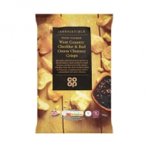 Co-op Irresistible Mature Cheddar and Caramelised Red Onion  £1.00