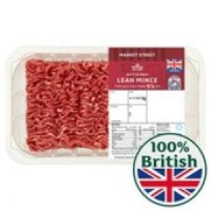 Morrisons British Beef Lean Mince 5% Fat £4.00