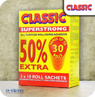 InExcess  Classic Superstrong All Purpose Wallpaper Adhesive - Up To 3