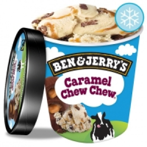 Ben And Jerrys Caramel Chew Chew Ice Cream 500Ml £2.50