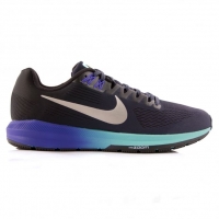 InterSport Nike Womens Air Zoom Structure 21 Navy Running Shoe