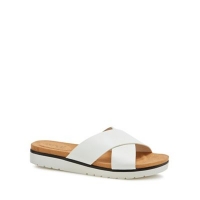 Debenhams  Good for the Sole - White Globe wide fit sandals