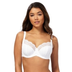 Gorgeous DD+ - White Bianca underwired non-padded full cup £18.00