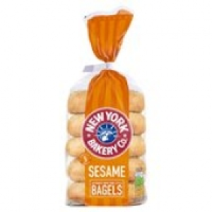 New York Bakery Co. Sesame Bagel £1.60