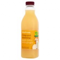 Ocado  Waitrose Chilled Apple & Ginger Juice