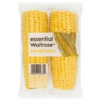 Ocado  Essential Waitrose Fresh Sweetcorn