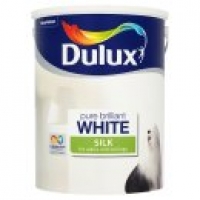 Asda Dulux Pure Brilliant White Silk Emulsion Paint