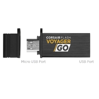 Overclockers Corsair Corsair 32GB Flash Voyager GO Flash Drive (CMFVG-32GB-EU)