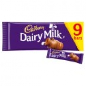 Dairy Milk Chocolate Bar 9 Pack £2.00