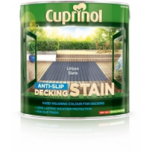 Cuprinol Decking Stain Anti-Slip Urban Slate 2.5L £18.00