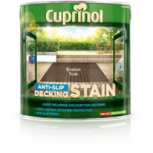Cuprinol Anti Slip Decking Stain Boston Teak 2.5L £18.00