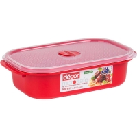 BigW  Decor Microsafe Oblong 900ml Container