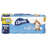 Walmart  Charmin Ultra Soft Toilet Paper, 20 Mega Rolls