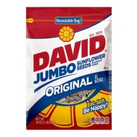 Walmart  DAVID Original Jumbo Sunflower Seed, 16 Ounce