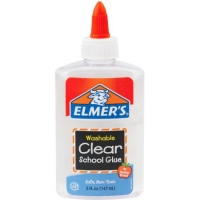 Walmart  Elmers Clear Washable Liquid School Glue, 5 Ounces, 1 Count