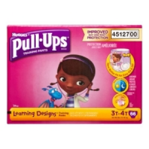 Walmart  Huggies Pull-Ups Training Pants w/ Learning Designs for Girl