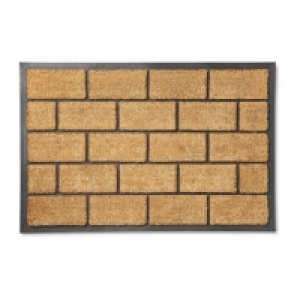 Gardenline Brick Outdoor Coir Mat &pound;9.99