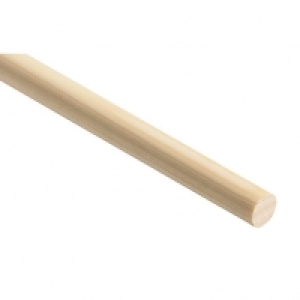 Wickes Pine Dowel Moulding 6 x 6 x 900mm £0.94