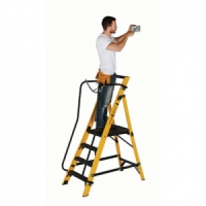 Youngman Megastep 4 Tread Podium Fibreglass Stepladder &pound;299.99