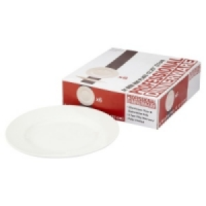 Professional Dinnerware Wide Rim Plate (31cm) x6