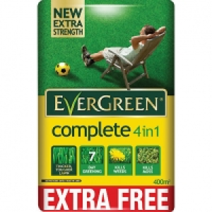 Wickes  Evergreen Complete 4 in 1 Lawn Care Bag 400m2