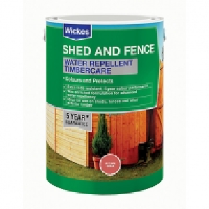 Wickes Water Repellent Timbercare - Autumn Cedar 5L &pound;11.99