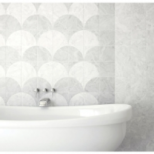Wickes Azzara Connect White Field Ceramic Tile 150 x 150mm £14.84