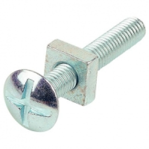 Wickes Mushroom Head Roofing Bolt M6x30mm Pack 18 £3.99