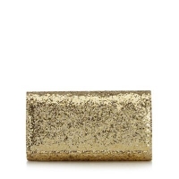 Debenhams  Debut - Gold glitter small cross body bag