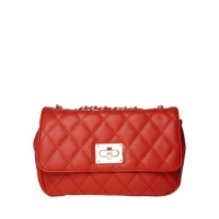 Debenhams  Dorothy Perkins - Red large quilt clutch bag