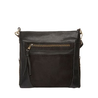 Debenhams  Dorothy Perkins - Black small zip messenger bag