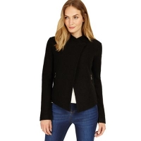 Debenhams  Phase Eight - Black Rosanna zip jacket
