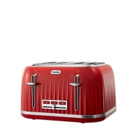 Debenhams  Breville - Red Impression 4 slice toaster VTT783