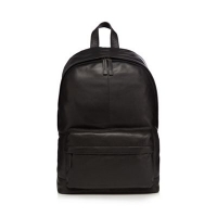 Debenhams  The Eighth - Black leather backpack