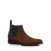 Debenhams  Loake - Brown suede Caine Goodyear welted Chelsea boots