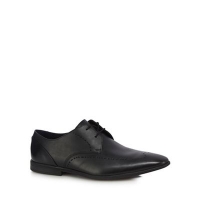 Debenhams  Clarks - Black leather Bampton Limit derby shoes