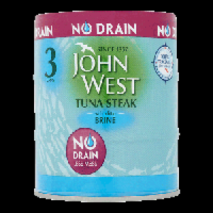 John West Tuna Chunks £4.00